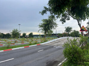 Sân thi sát hạch lái xe Bắc Ninh